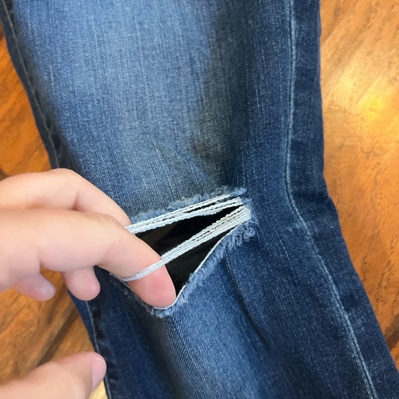 Gap jeans women’s 28 regular Curvy True Skinny blue stretch ankle 27x29 - Picture 3 of 14